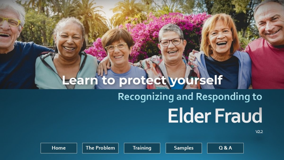 Elder Fraud Seminar